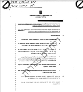 פסד בדיון בתובענה לבטל חלק בהסכם גירושין